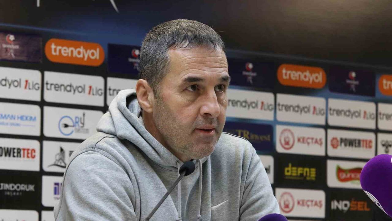 Yalçın Koşukavak: "Oyunun 30 dakikasında hava şartlarıyla uğraştık"