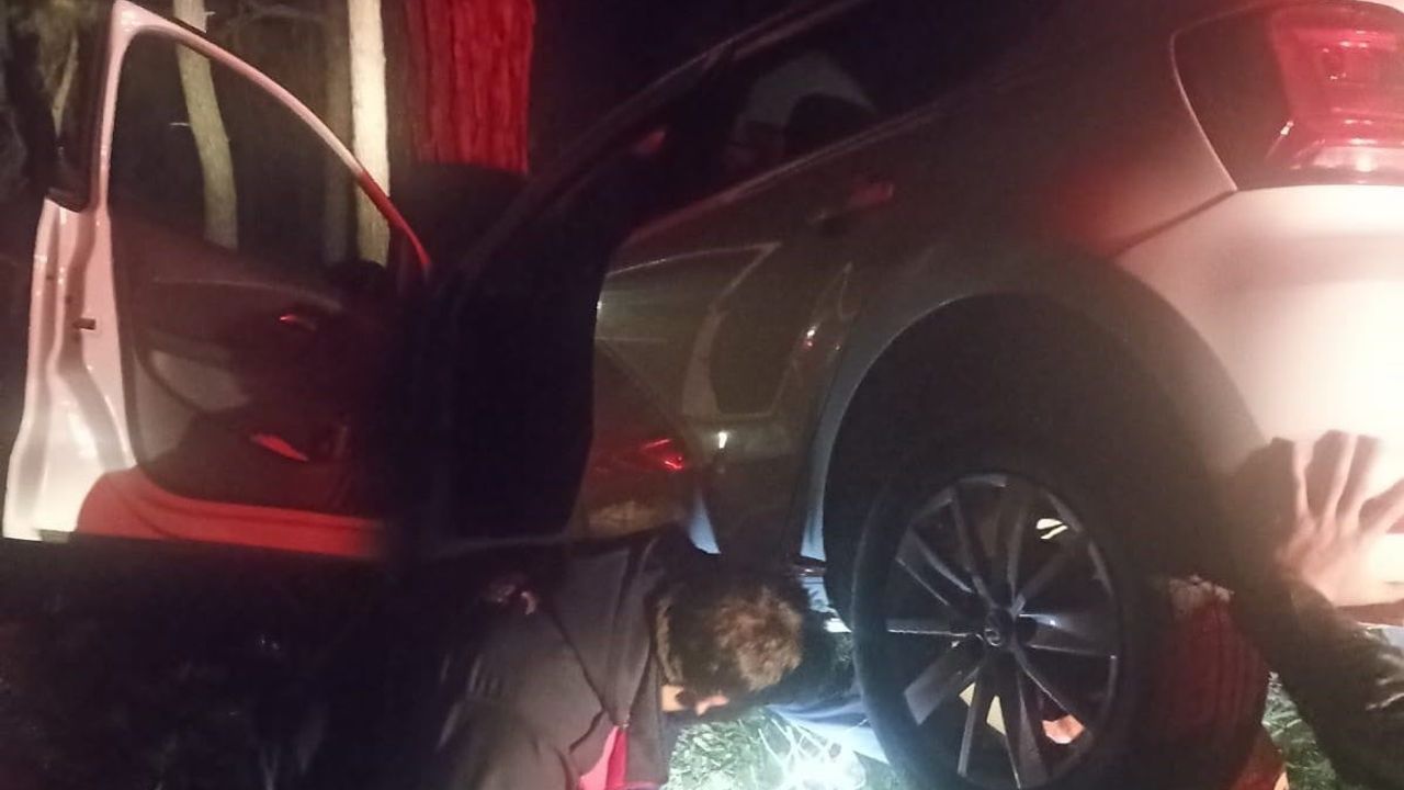 Yayladağı'nda otomobil devrildi: 1 yaralı