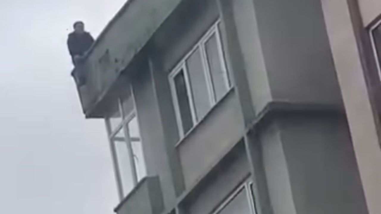 Yıldırım'da eşiyle tartıştıktan sonra çatıya çıkarak intihar girişiminde bulundu