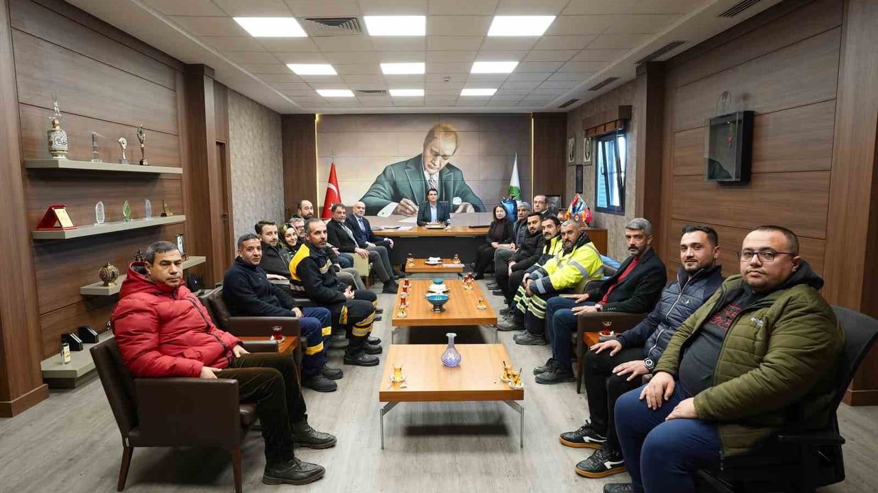 Yılmaz’dan kar mesaisine teşekkür: personele 3-5 yevmiye