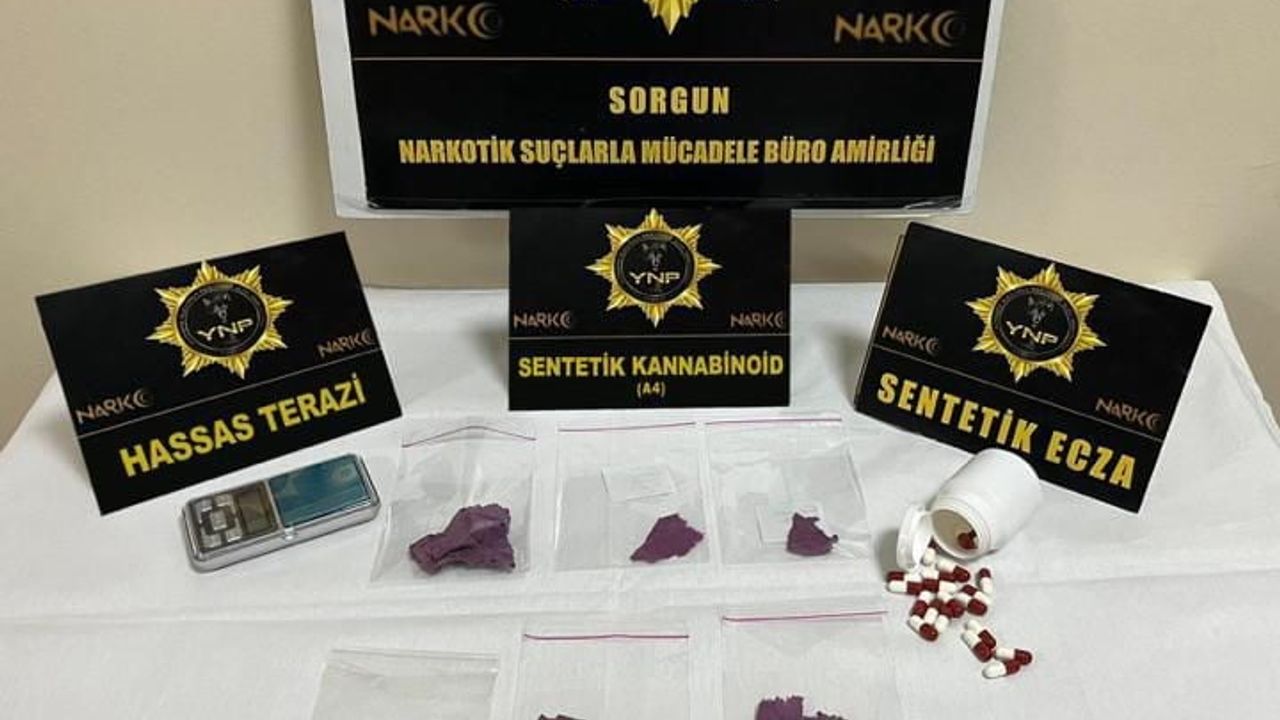 Yozgat Sorgun'da Narkotik Operasyonu: Uyuşturucuya Geçit Yok
