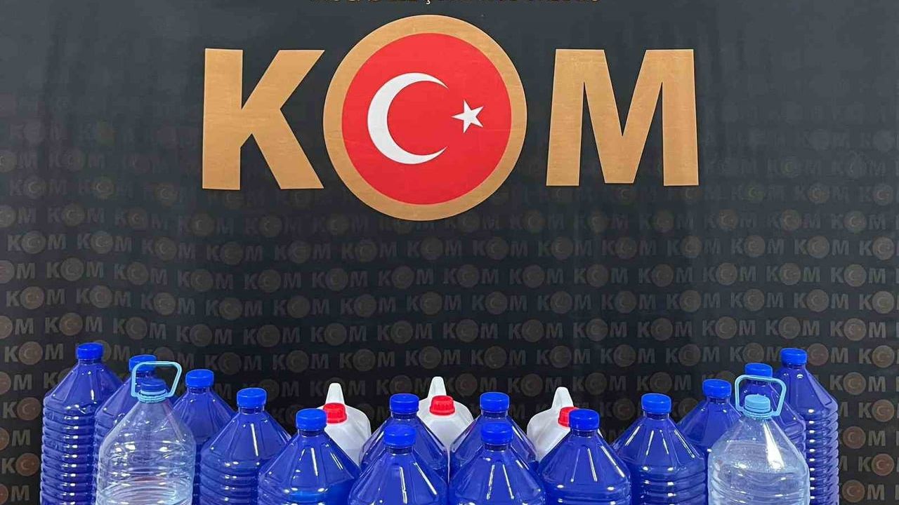 Yozgat Yerköy'de kaçak alkol operasyonu