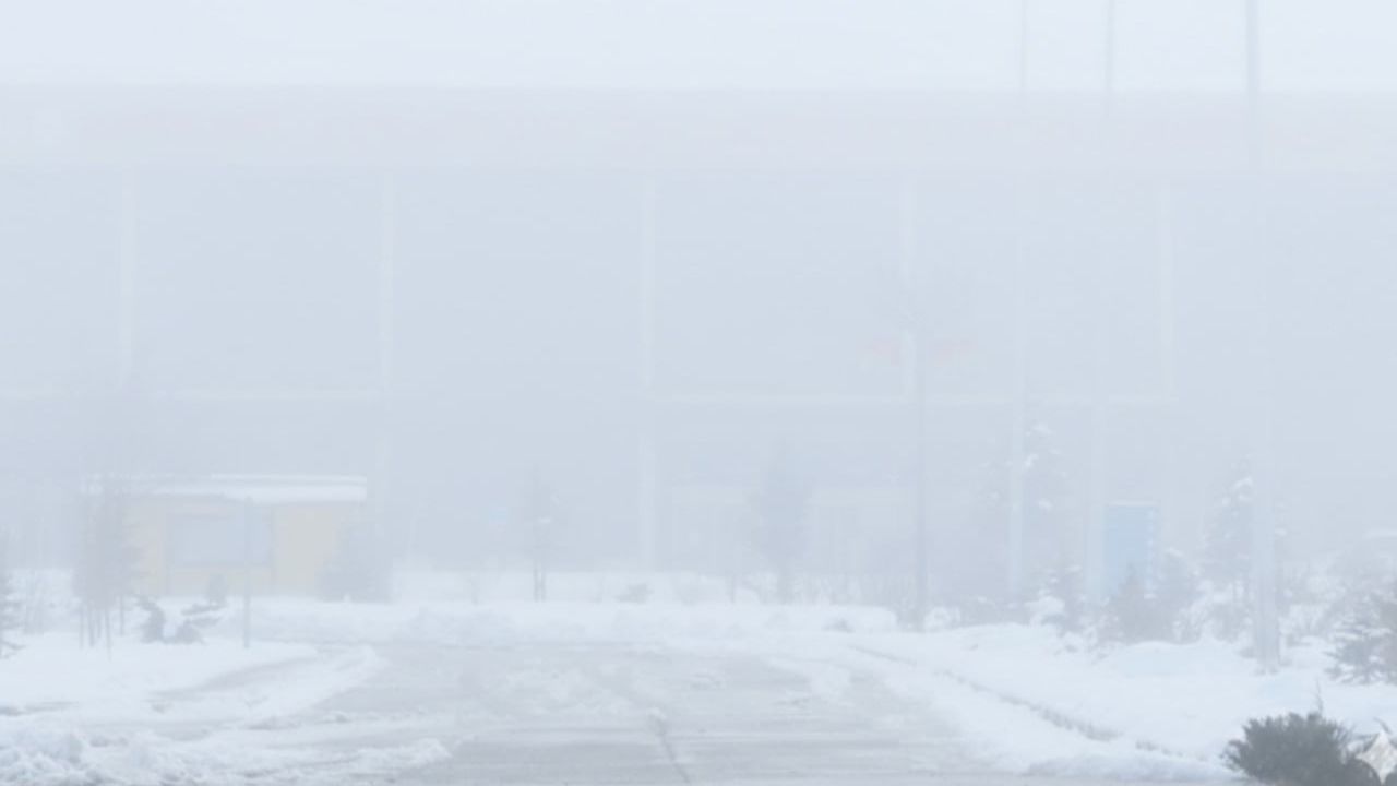 Yüksekova-Ankara Uçuşları Yoğun Sis Nedeniyle İptal Edildi