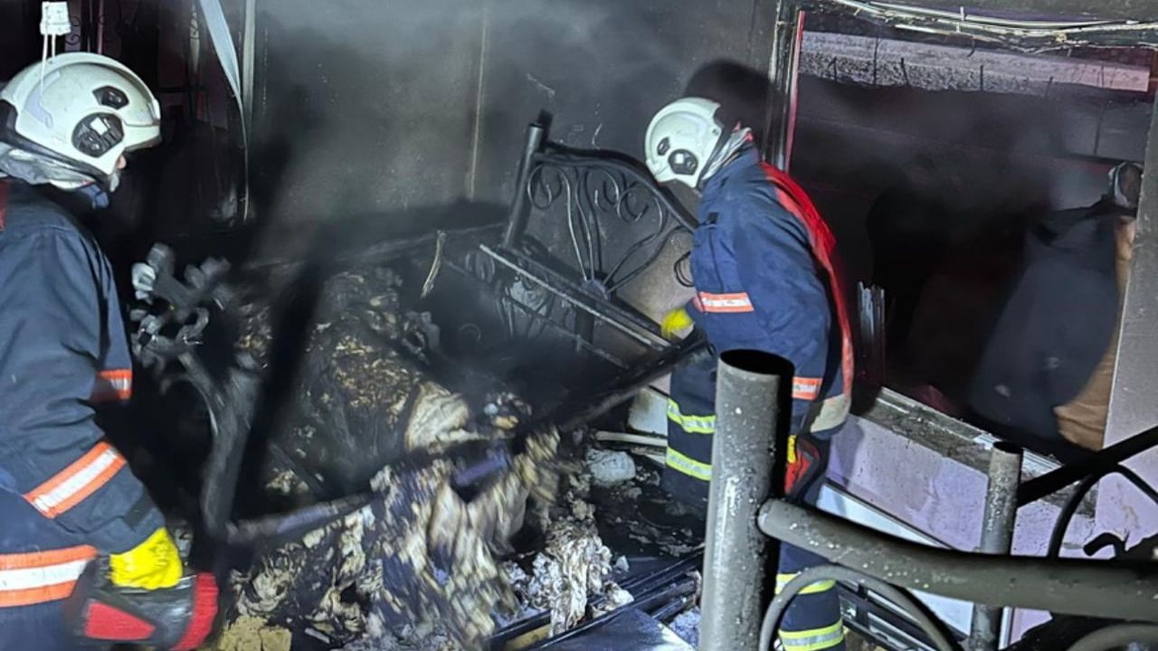 Yüksekova'da odun sobası yangını: 4 çocuk hastaneye kaldırıldı