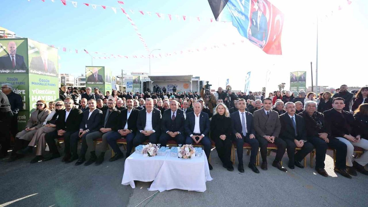 Yüreğir’de Özgür Mahallesi’ne Yeni Park Törenle Açıldı