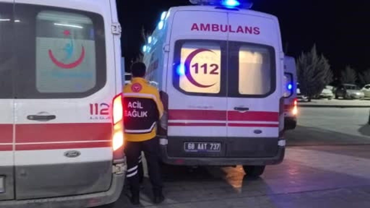 Aksaray'da doğalgaz kaynaklama sırasında patlama: 1'i ağır 2 yaralı