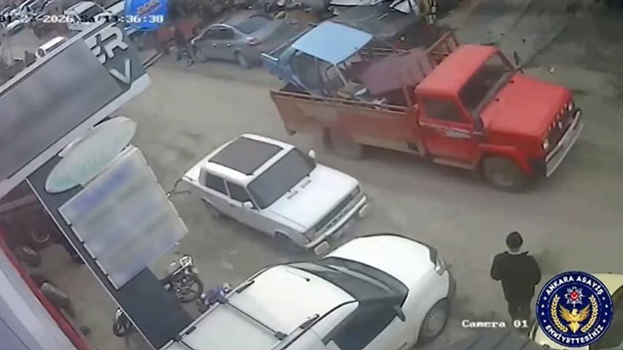 Ankara’da çalıntı araçları presleyerek yok eden 8 şüpheli yakalandı