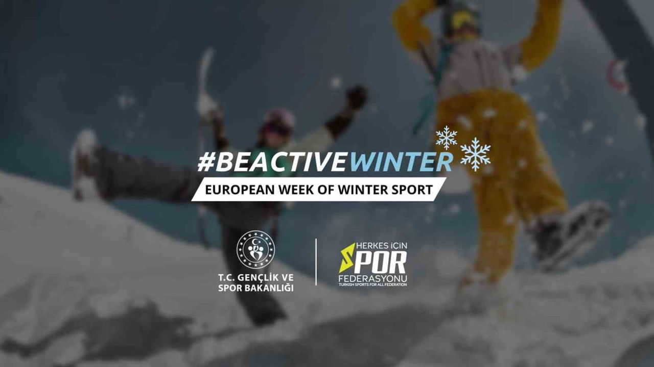 Avrupa Kış Spor Haftası Türkiye’de başladı