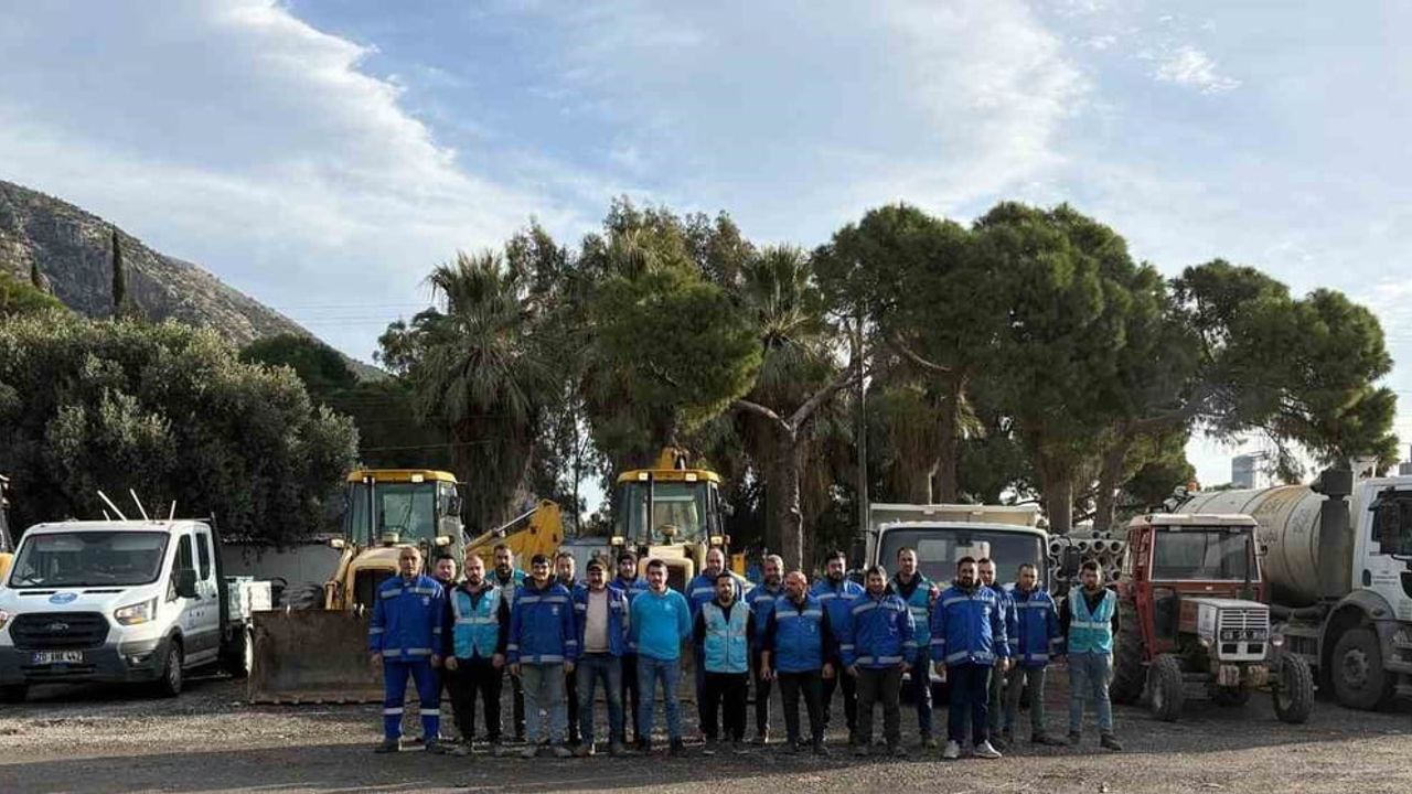 Aydın'da yağış hazırlığı: ASKİ ve Büyükşehir ekipleri 24 saat görevde