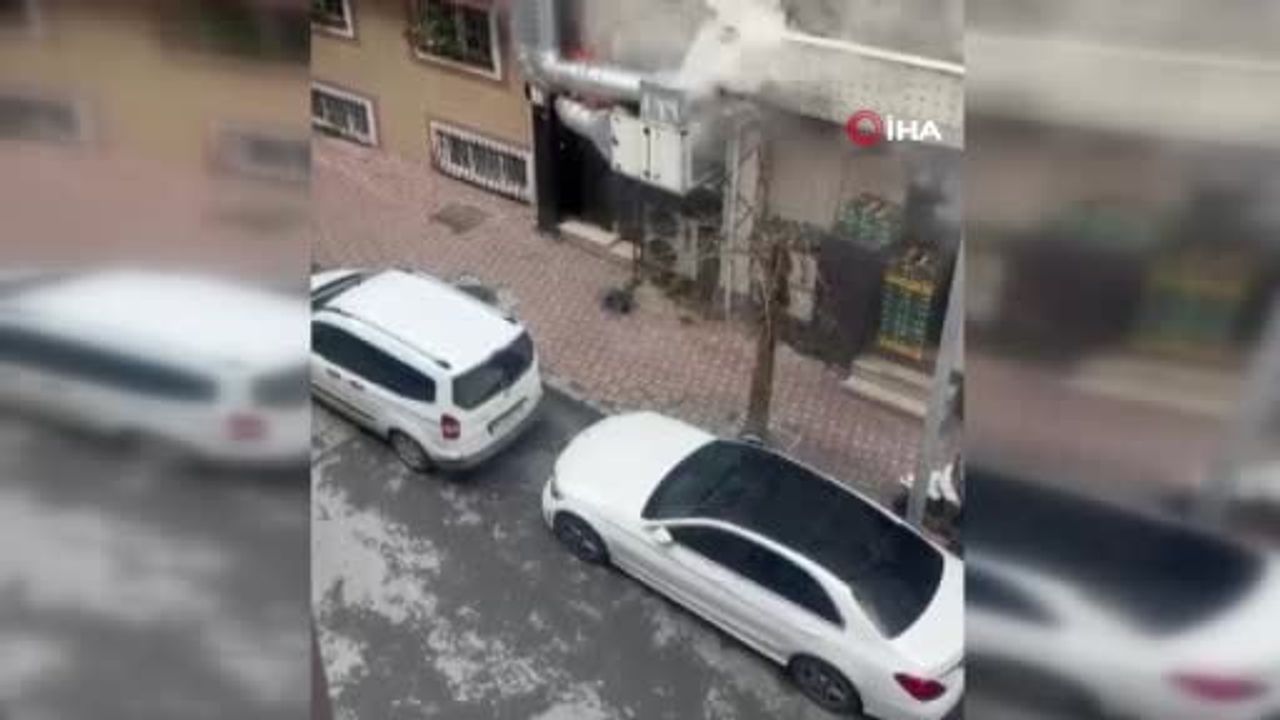 Bayrampaşa'da restoranda çıkan yangın kontrol altına alındı