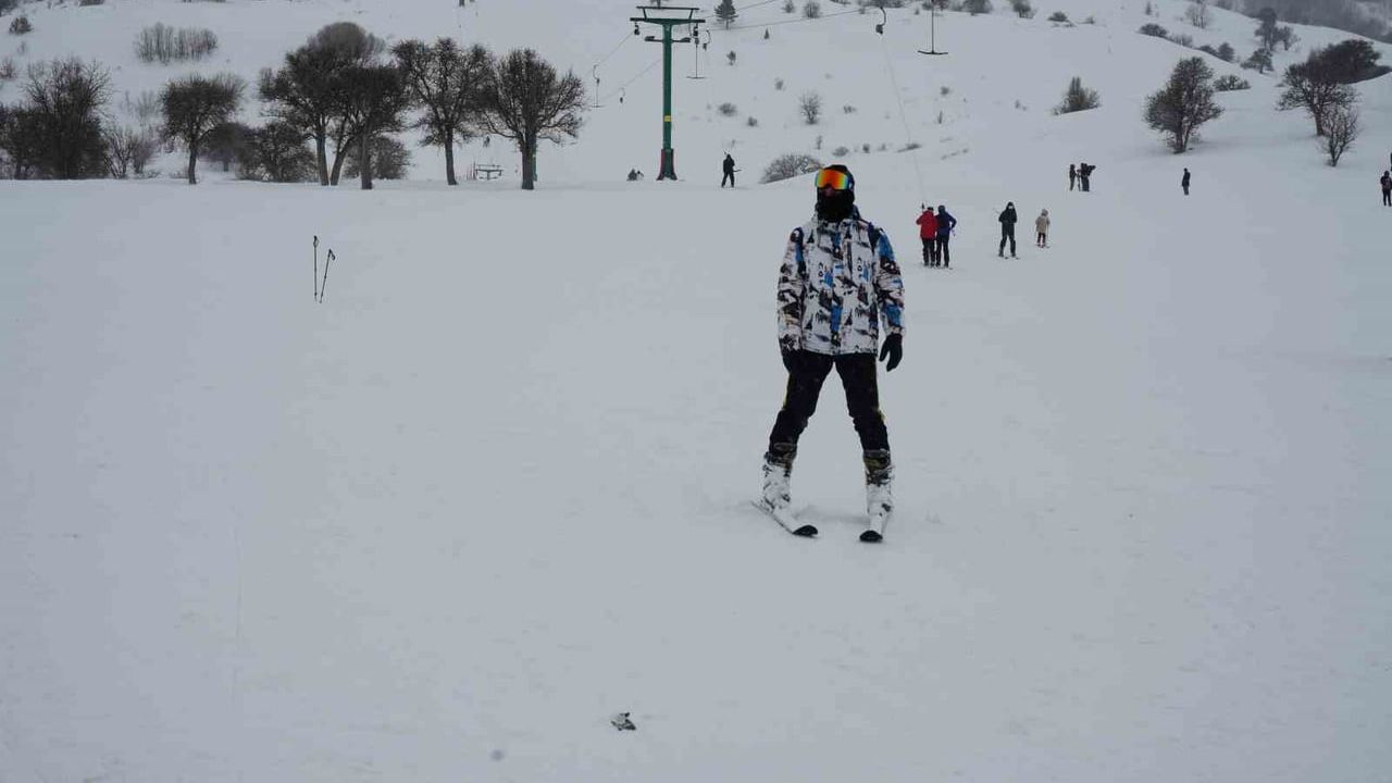 Kop Kayak Merkezi'nde sömestir yoğunluğu