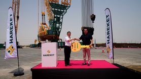 Hareket Proje'den Mega Yatırım: 2.200 Tonluk Paletli Vinç