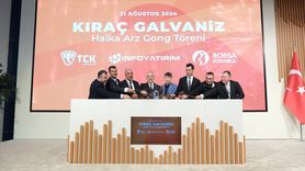 Kıraç Galvaniz Borsa İstanbul'da İşlem Görmeye Başladı
