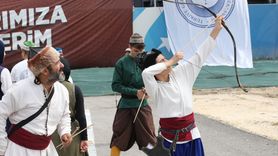 Konya'da Geleneksel Türk Okçuluğu Şampiyonası Başladı