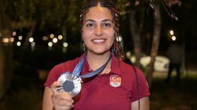 Olimpiyat İkincisi Şevval İlayda Tarhan, Ankara'ya Döndü
