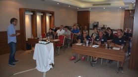 Afyonkarahisar'da Dünya Kar Motosikleti Şampiyonası Toplantısı Düzenlendi