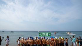 Edirne'de 3. Açık Su Yüzme Şampiyonası Heyecanı