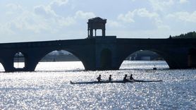 Edirne'de Balkan Kürek Şampiyonası başladı