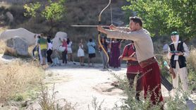 Kapadokya'da Geleneksel Okçuluk Şöleni