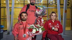 Paris 2024'te Madalya Kazanan Para Halterciler Ankara'da Coşkuyla Karşılandı