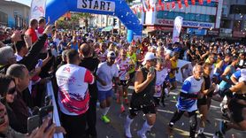16. Uluslararası Tarsus Yarı Maratonu'nda Kenyalı Atletlerin Başarısı