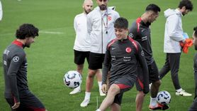 A Milli Futbol Takımı, Karadağ Maçının Hazırlıklarına Başladı