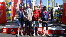 Edirne'de 15. Cumhuriyet Kupası Bisiklet Yarışı Gerçekleşti
