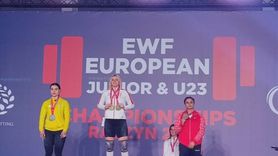 Medine Saime Balaban Avrupa Halter Şampiyonası'nda Bronz Madalya Kazandı