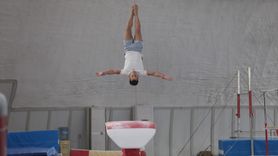 Artistik Cimnastik Erkek Milli Takımı Bolu'da Dünya Kupası için Hazırlanıyor