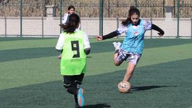 Hatay'da Kız Milli Futbol Takımı Seçmeleri Yapıldı