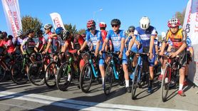 Türkiye Bisiklet Kupası 1. Etap Yarışları Alanya'da Devam Ediyor