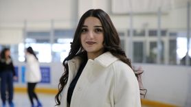 Erzurum'daki Kış Sporları Kampında Gençlerin Eğlenceli Anları