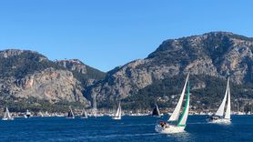 Göcek Kış Trofesi Yat Yarışları'nın İkinci Ayağı Tamamlandı