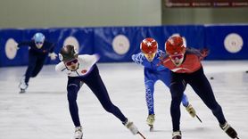 Kocaeli'de Kısa Kulvar Sürat Pateni Federasyon Kupası Heyecanı