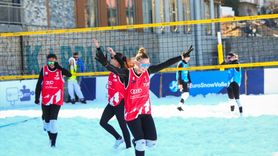 20 Yaş Altı Kadın Kar Voleybolu Milli Takımı Avrupa Şampiyonu