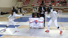 Eskişehir'de Okul Sporları Eskrim Türkiye Şampiyonası Başladı