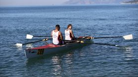 Fethiye'de Uzun Mesafe Deniz Küreği Türkiye Kupası Yarışları Başladı