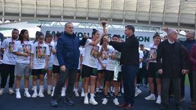 Giresun Sanayispor Turkcell Kadın Futbol Süper Ligi'ne Yükseldi