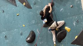 Samsun'da Spor Tırmanış Gençler Türkiye Şampiyonası Başladı