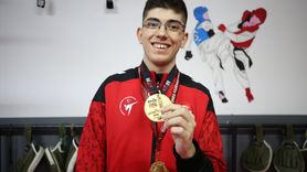 Serebral Palsi ile Mücadele Eden Fahrettin Karabağ Madalyalara Doymuyor