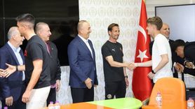 Alanyaspor'da Bayramlaşma Töreni Gerçekleştirildi