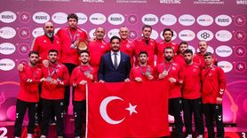 Grekoromen Güreş Milli Takımı Avrupa İkincisi Oldu