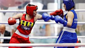 Samsun'da Türkiye Boks Şampiyonası Devam Ediyor