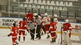 Türkiye Buz Hokeyi Dünya Şampiyonası'nda Üçüncü Oldu