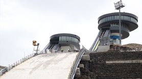 Türkiye'nin Kayakla Atlama Kuleleri Ahşap Piste Dönüşüyor