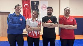 Uluslararası Arenada Hedef Büyüten Genç Kadın Güreşçiler