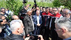 Zirai Dondan Etkilenen Alanlar İncelendi