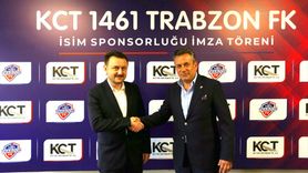 1461 Trabzon FK ve KCT Arasında İsim Sponsorluk Anlaşması