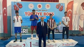 Ağrı'da Genç Erkekler Türkiye Ferdi Boks Şampiyonası Tamamlandı