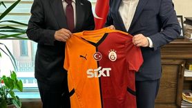 Dursun Özbek, Süleyman Şahin'i Ziyaret Etti